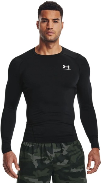 Лонгслів Under Armour HG Armour Comp LS 1361524-001 L чорнийфото