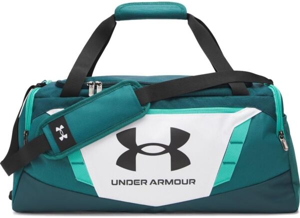 Сумка Under Armour Undeniable 5.0 Duffle SM 40L 1369222-100 зеленая/белая фото 