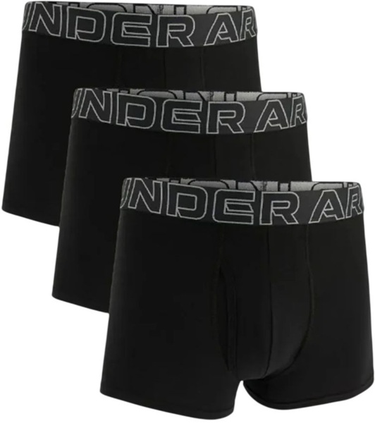 

Набор трусов-боксеров Under Armour Performance Cotton - Solid 3PK 1383891-001 S 3 шт.черные
