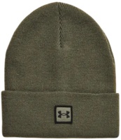Шапка Under Armour Halftime Cuff 1373155-390 оливковая