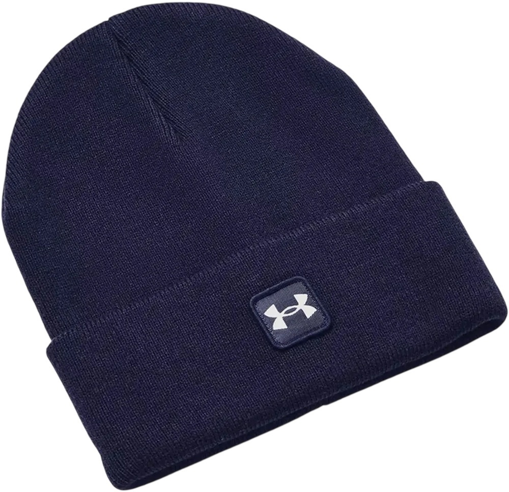 Шапка Under Armour Halftime Cuff 1373155-410 темно-синя фото1