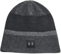 Шапка Under Armour Launch Reflective Beanie 1386648-001 темно-серая