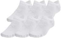 Набір шкарпеток Under Armour Essential No Show 6pk 1382611-100 XL 6 шт. білі
