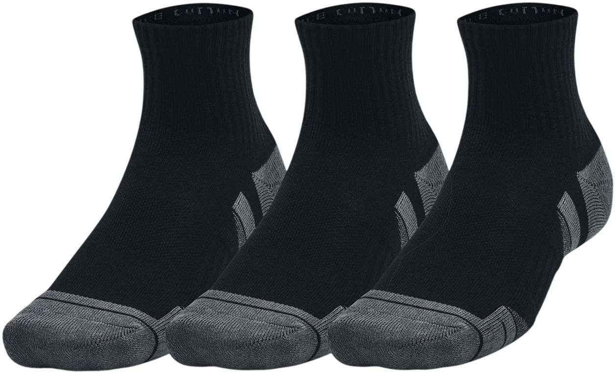 Носки Under Armour Performance Cotton 3p Qtr 1379528-001 M черные фото 1