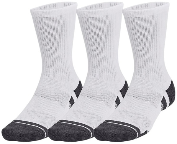 

Набор носков Under Armour Performance Tech 3pk Crew 1379512-100 M 3 шт. белые