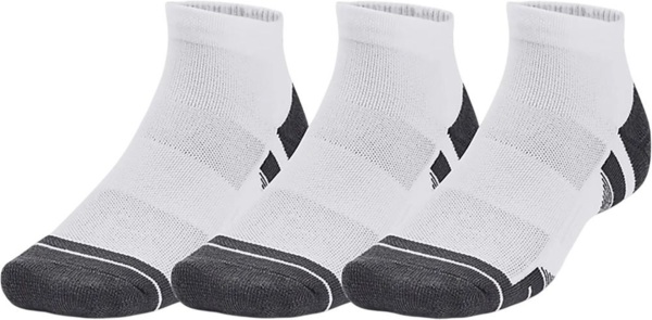 Набор носков Under Armour Performance Tech 3pk Low 1379504-100 M 3 шт. белые