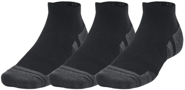 Набор носков Under Armour Performance Tech 3pk Low 1379504-001 L 3 шт. черные