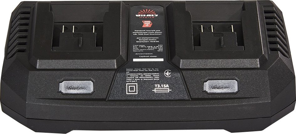 Зарядное устройство Vitals Master LSL 1830 Dual SmartLine+ 18В 3А (184460) фото 1