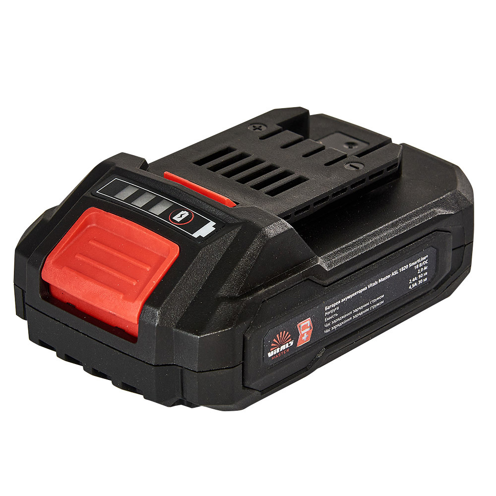 Акумулятор Vitals Master ASL 1820 SmartLine+ 18В 2.0А·год (184455) фото 1