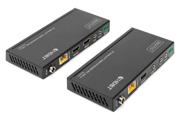 Набор удлинителей DIGITUS HDMI, HDBaseT, UHD 4K2K@60Гц (CАТ6А,7,8) 150м (DS-55508)