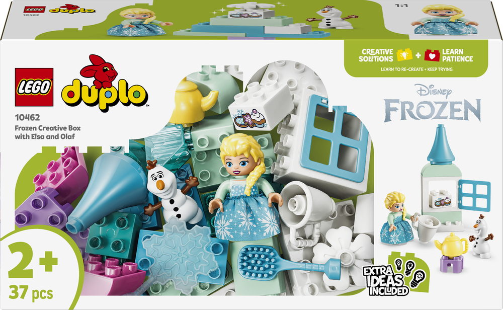LEGO 10462 DUPLO Коробка для творчого конструювання Крижане серце з Ельзою й Олафомфото1