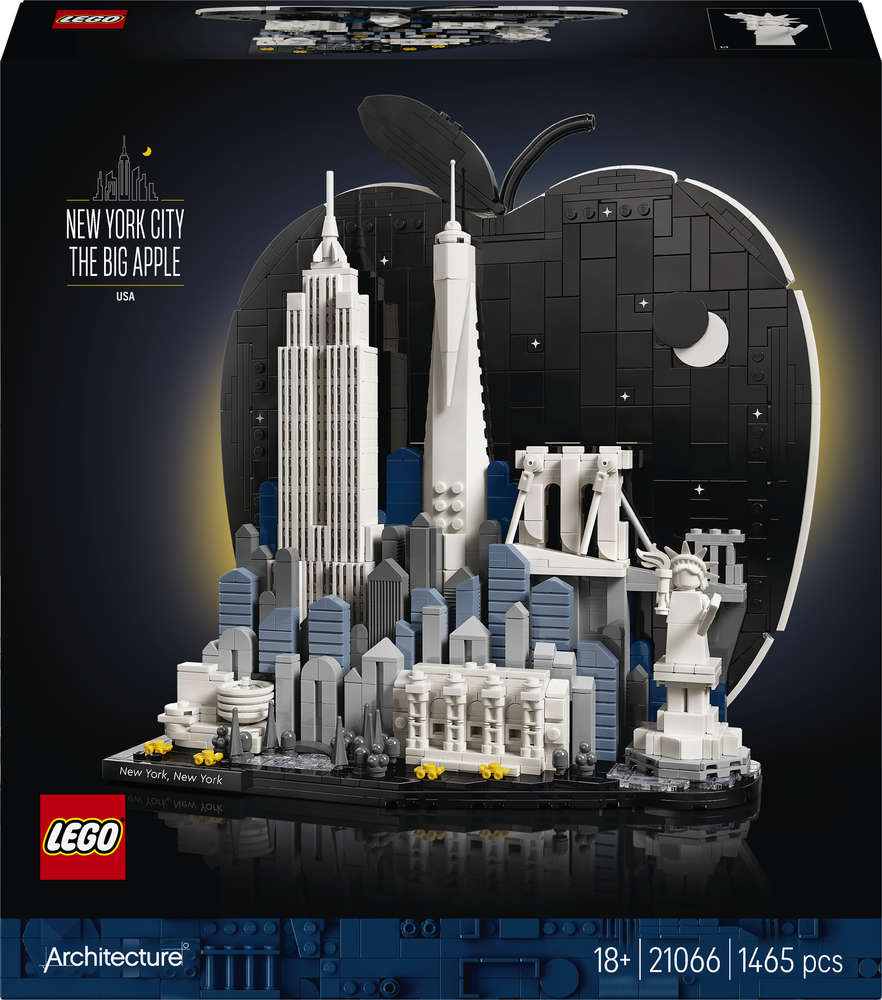 LEGO 21066 Architecture Нью-Йорк — «Большое яблоко» фото 1