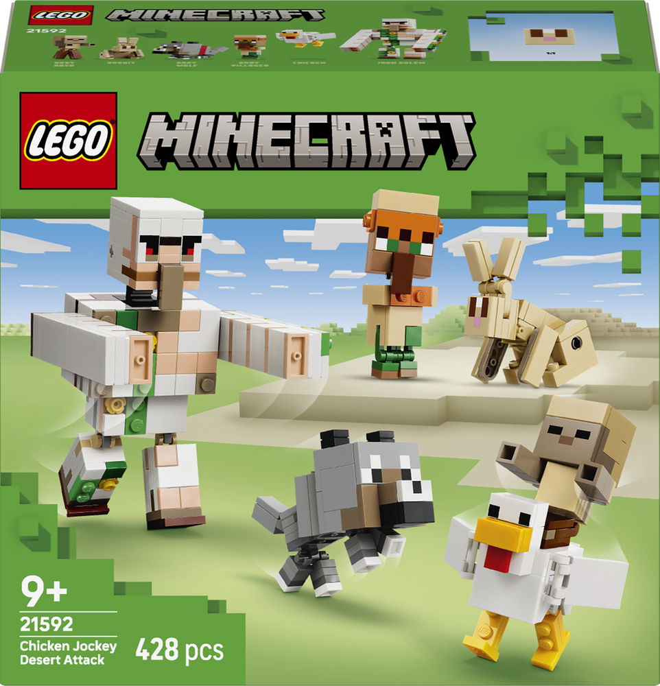 LEGO 21592 Minecraft Куриный Жокей: атака в пустыне фото 1