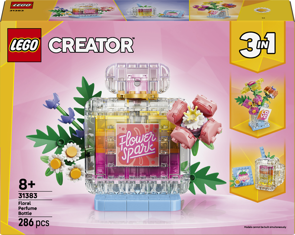 LEGO 31383 Creator Флакон для духов с цветочным декором фото 1