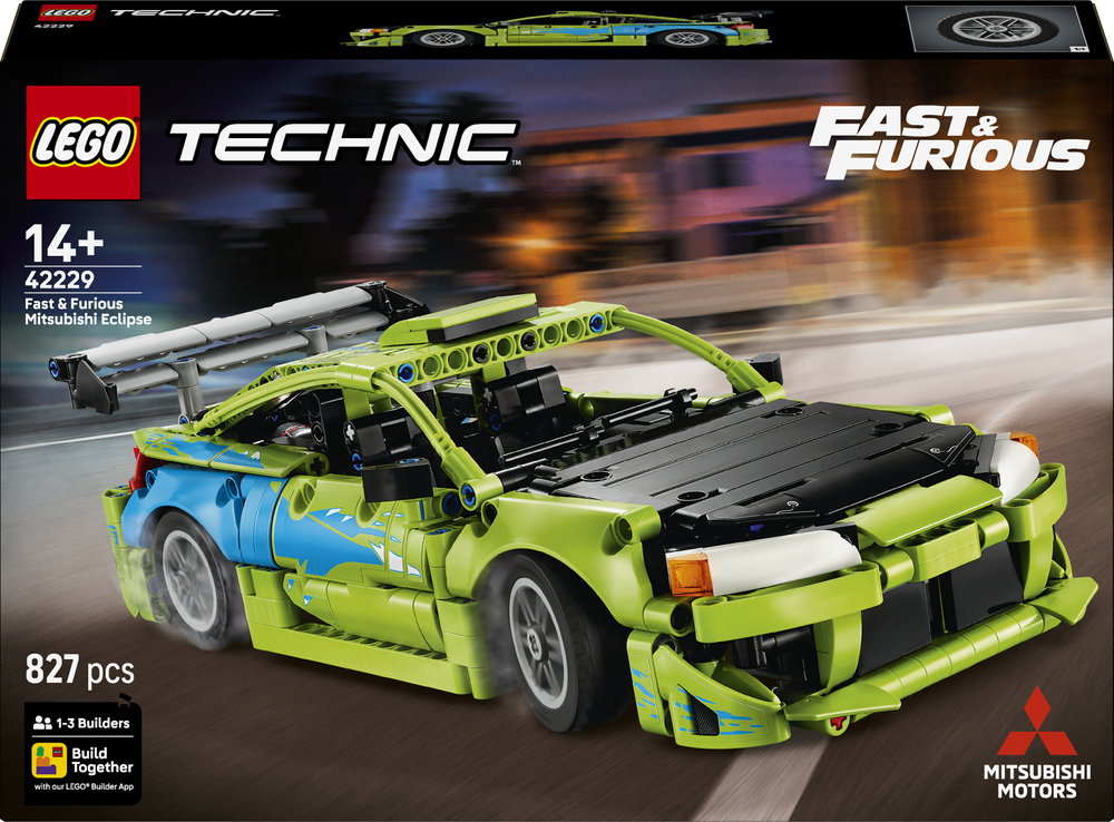 LEGO 42229 Technic Форсаж Автомобиль Mitsubishi Eclipse фото 1