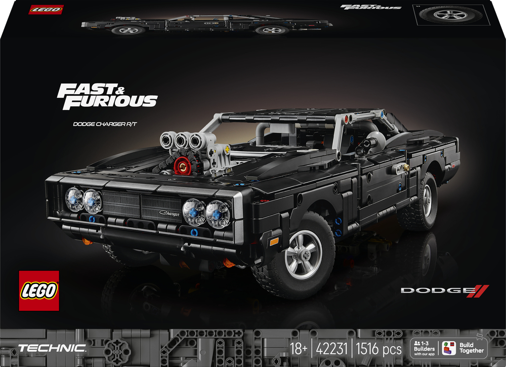 LEGO 42231 Technic Форсаж Автомобиль Dodge Charger R/T фото 1