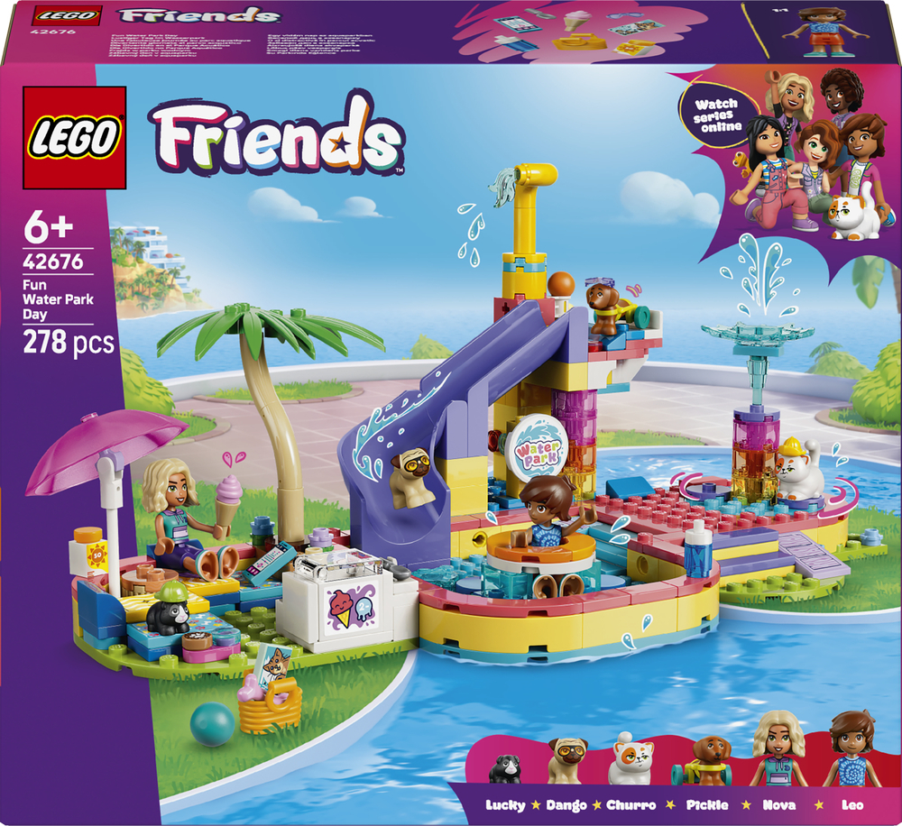 LEGO 42676 Friends Веселый день в аквапарке фото 1
