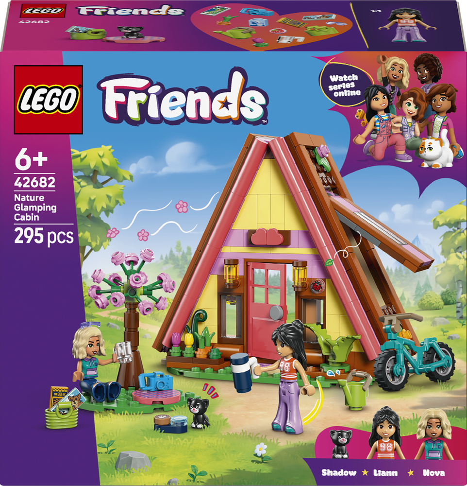 LEGO 42682 Friends Домик для кемпинга на природе фото 1