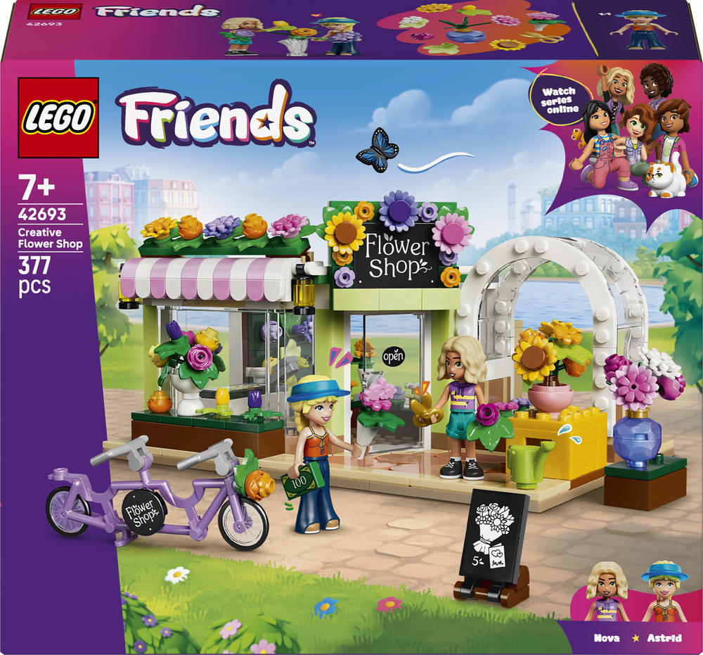 LEGO 42693 Friends Творческий цветочный магазин фото 1