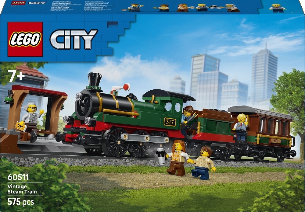 LEGO 60511 City Старинный паровоз фото 1