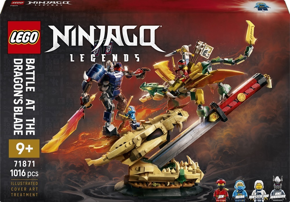 LEGO 71871 Ninjago Битва у черепа Дракона с мечом фото 1