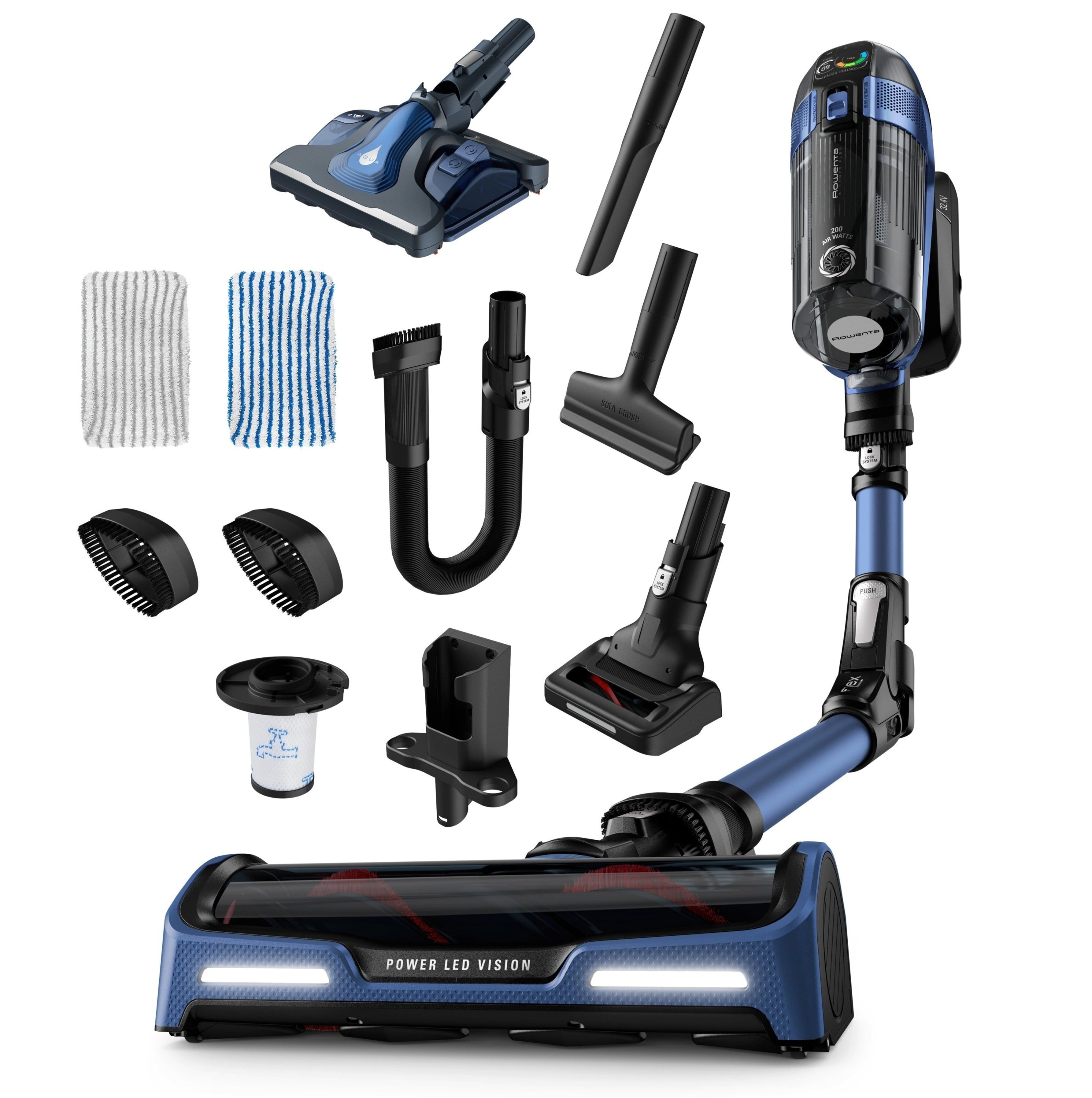 Аккумуляторный пылесос Rowenta X-Force Flex 14.60 Auto Aqua RH99C0WO_Sale фото 1
