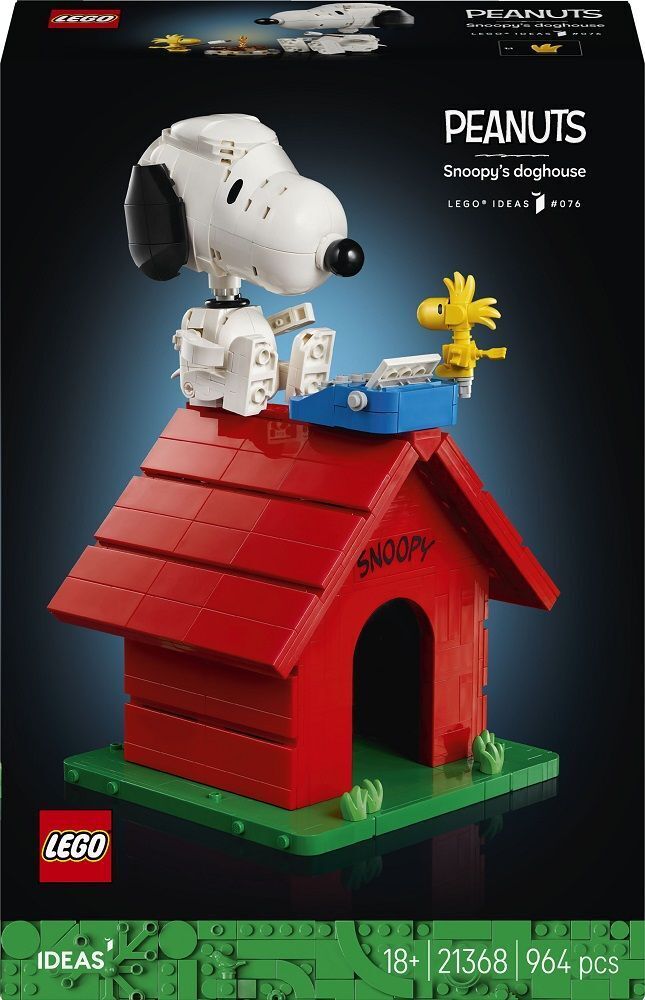 LEGO 21368 Ideas «Мелочь»: будка Снупи фото 1