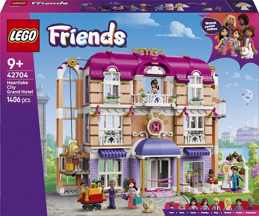 LEGO 42704 Friends Гранд-отель в Хартлейк-Сити фото 1