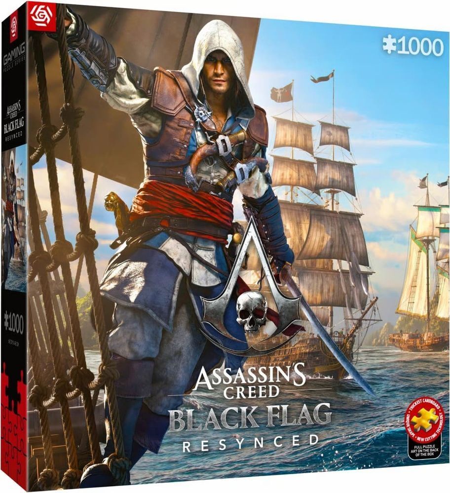 Пазл GoodLoot Assassin's Creed Black Flag Resynced 1000 эл.фото1