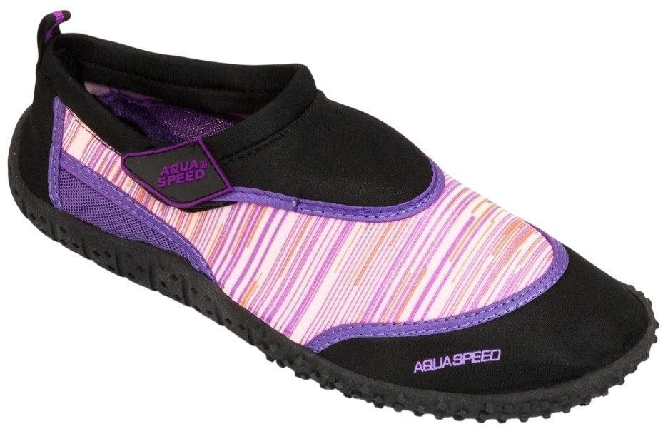 Аквашузы AQUA SPEED Aqua Shoe Model 2A 673-2A 29 розовые/черные фото 1
