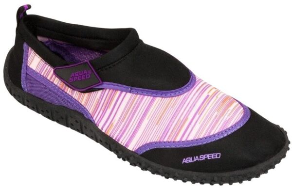 Аквашузы AQUA SPEED Aqua Shoe Model 2A 673-2A 29 розовые/черные фото 