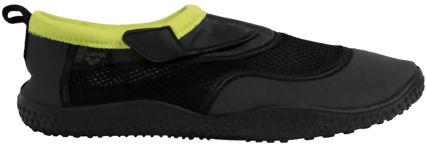 Аквашузы Arena Watershoes 005293-100 39 темно-серые/салатовые фото 