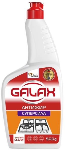 

Средство Galax das Power Clean для удаления жира с кухонных поверхностей 500 г запаска