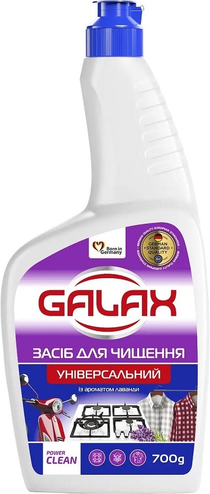 Средство Galax das Power Clean для чистки универсальное Лаванда 700 г запаска фото 1