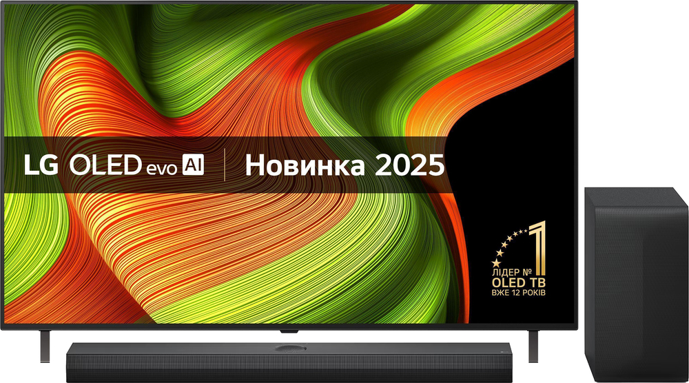 Комплект Телевізор LG OLED 55B5 + Саундбар LG S70TYфото1
