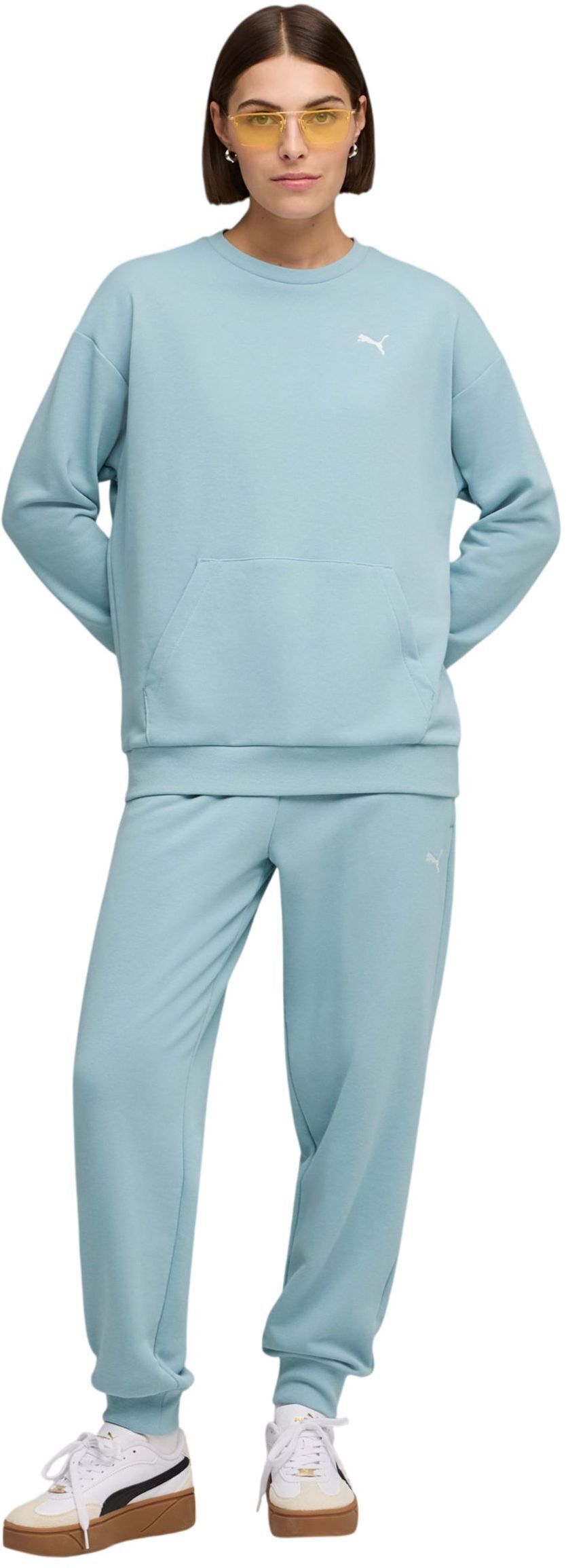 Спортивний костюм жіночий Puma Relaxed Seat Suit 691900-47 XL бірюзовийфото1
