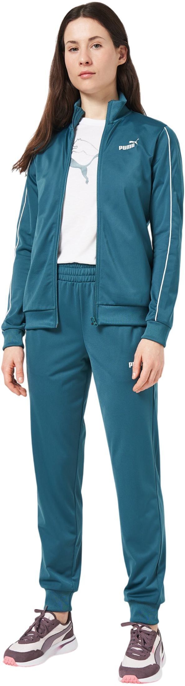 Спортивний костюм жіночий Puma Poly Suit Cl 691904-41 M ізумруднийфото1