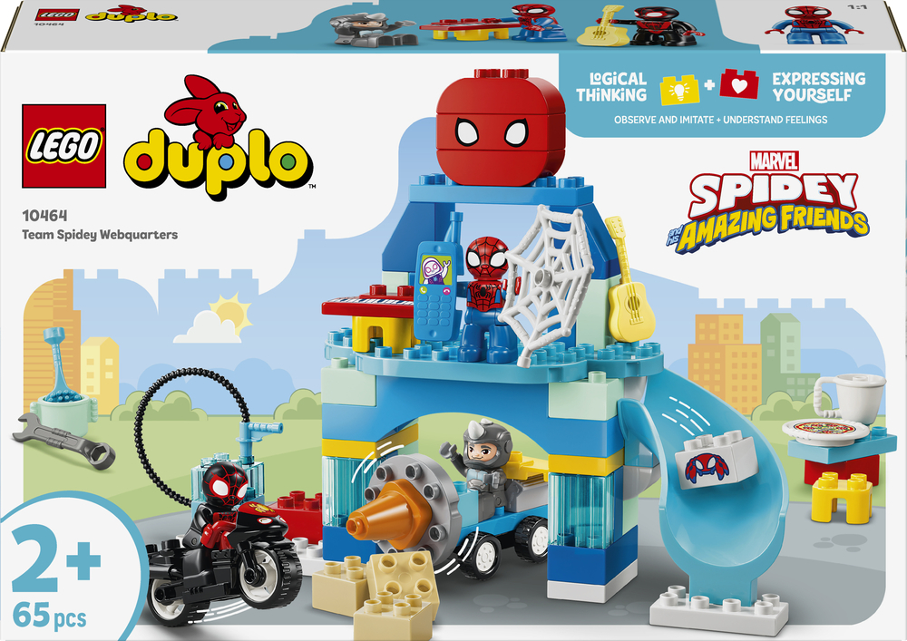 LEGO 10464 DUPLO Штаб-квартира команды Паука фото 1
