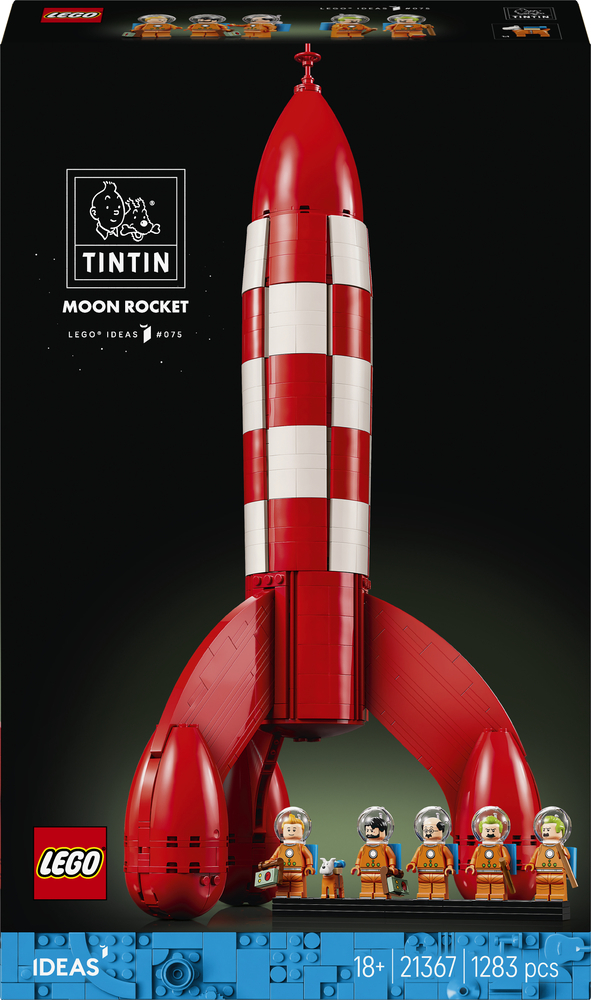 LEGO 21367 Ideas Лунная ракета TINTIN фото 1