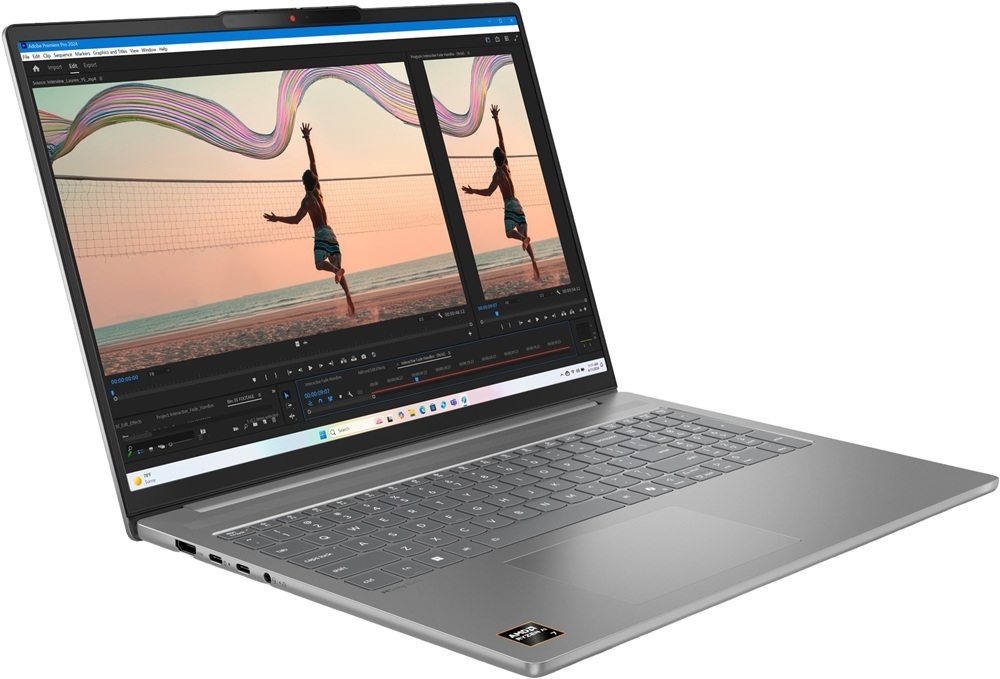 Ноутбук LENOVO IdeaPad Slim 5 16ARP10 Luna Grey (83HU004PRA)фото1