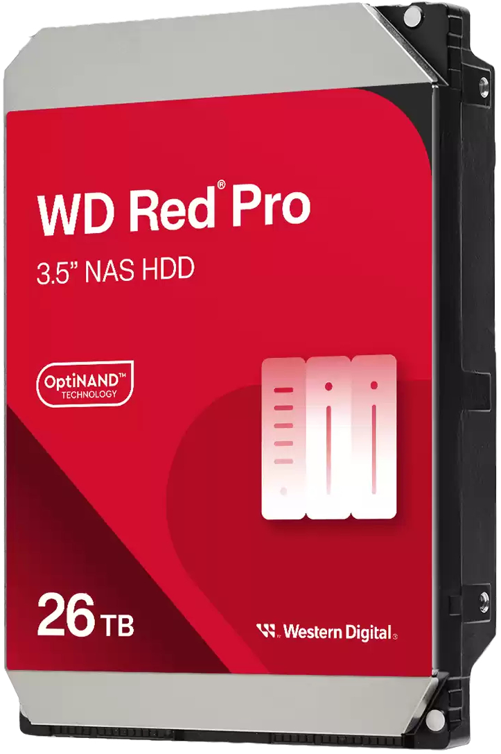 Жесткий диск WD 26TB 3.5" 7200 512MB SATA Red Pro NAS (WD260KFGX) фото 1