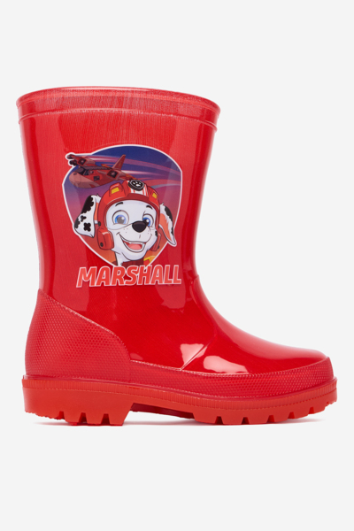 Резиновые сапоги для мальчиков Paw Patrol NJ-311PAW 24 красные фото