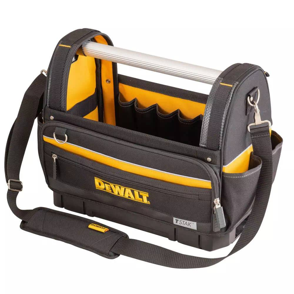 Сумка для інструменту DeWalt відкрита, жорстка конструкція, поліестер 1200D, 450x350x250мм (DWST82990-1)фото1