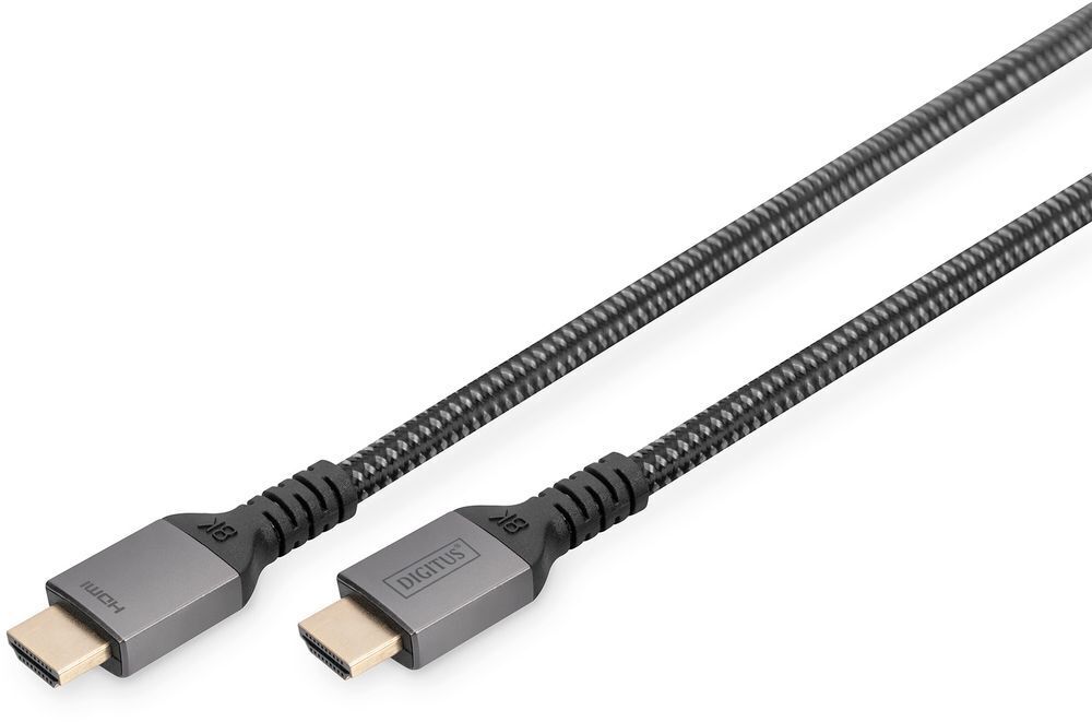 Кабель DIGITUS HDMI (M/M) 8K, Ultra High speed/Ethernet, 3м черный (DB-330200-030-S) фото1