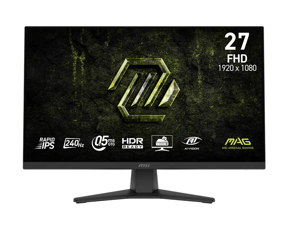 Монітор 27" MSI MAG 272F-X24 (9S6-3CE51T-011)фото1
