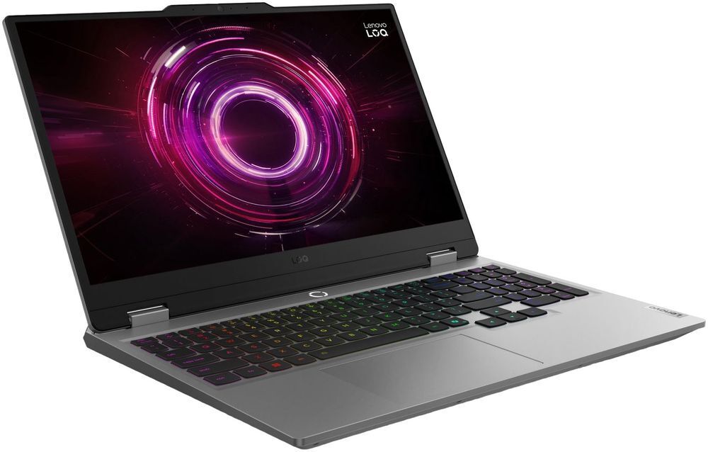 Ноутбук LENOVO LOQ 15AHP10 Luna Grey (83JG00FCRA) фото 1