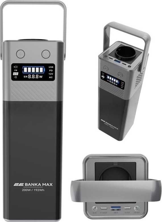 Портативная электростанция 2Е BANKA MAX, 200 Вт, 192 Вт·год (2E-PPS02019) фото1