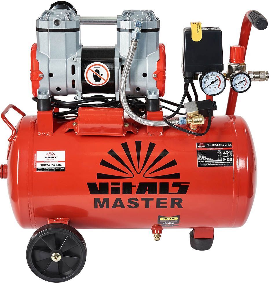 Компресор автомобільний Vitals Master SKB24.t572-8a 230В 0.95кВт (163008) фото1