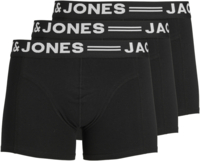 Набір трусів-боксерів чоловічі Jack & Jones 12081832 M 3 шт чорні