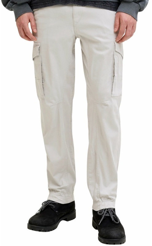Брюки мужские Jack & Jones Jpstpaul Flake Cargo Noos 12139912 36-32 светло-серые фото 1